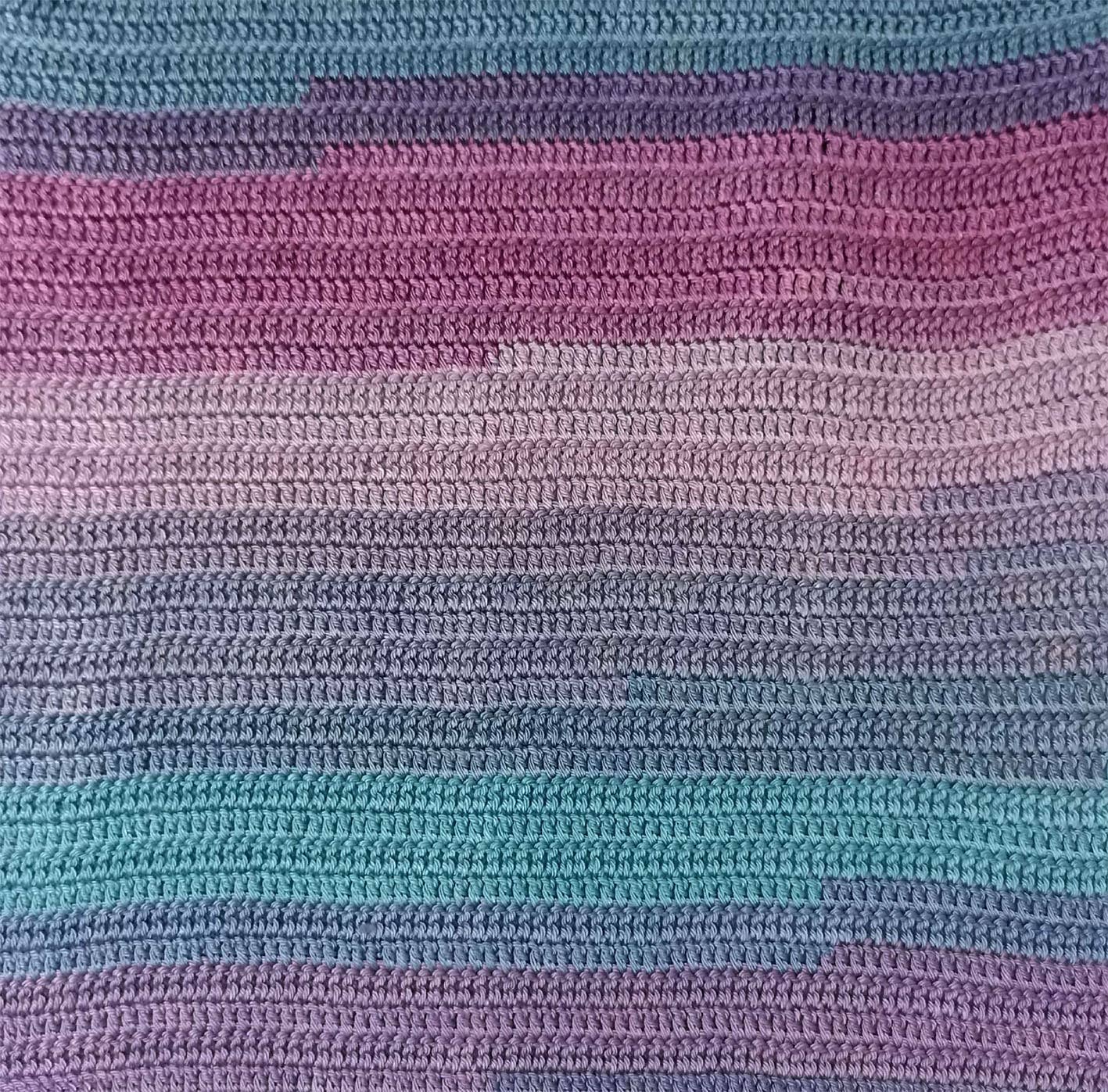 Wollbiene Summer Touch Batik 100g - Kaunis Väriliukuma Lanka