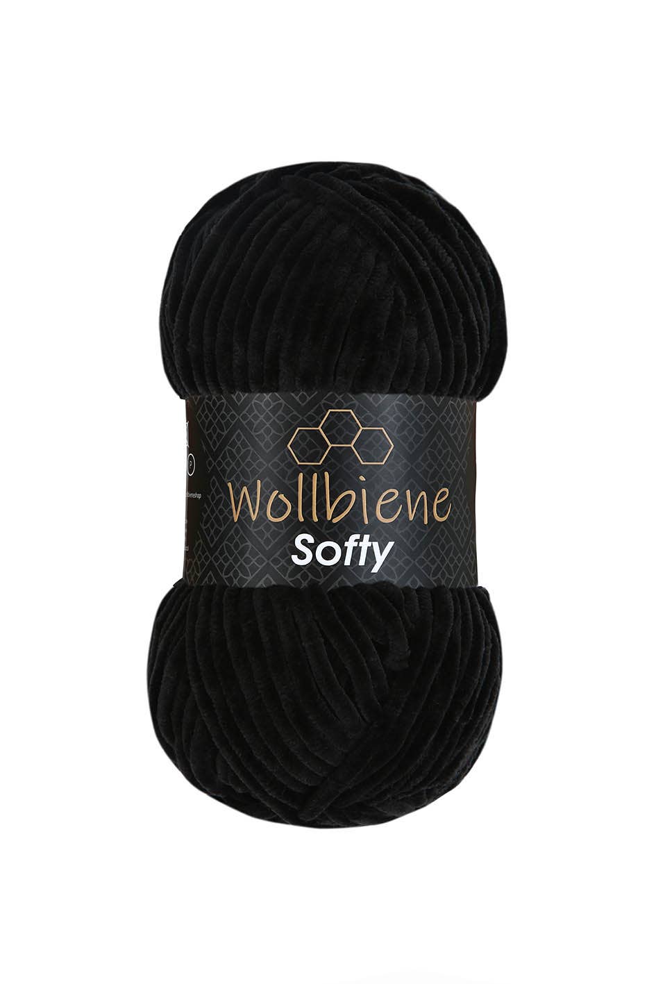 Wollbiene Softy Chenille Lanka 100g - Super Bulky Pehmeä Samettilanka