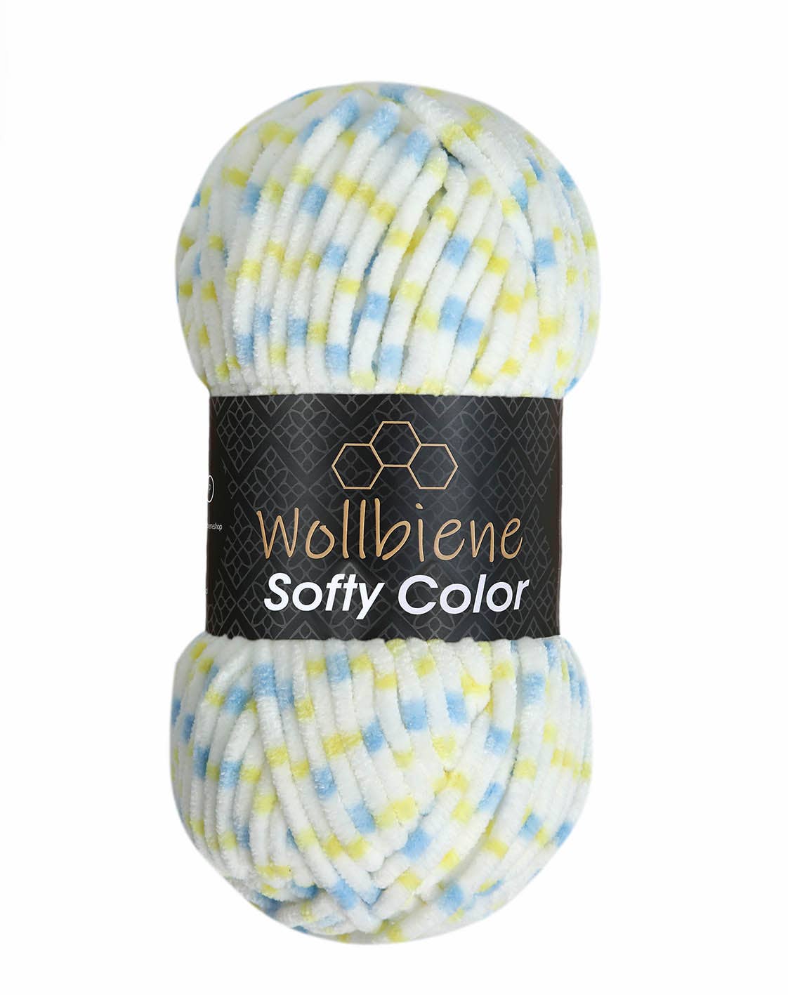 Wollbiene Softy Color Chenille Wool 100g - Pehmeä Neulonta Lanka