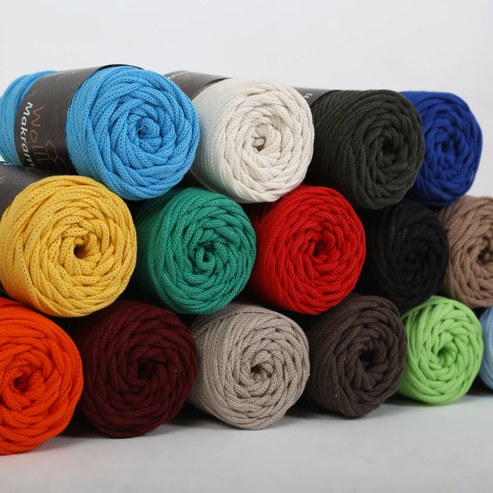 Macrame-lanka 5mm | 70m | Solmimiseen ja käsitöihin