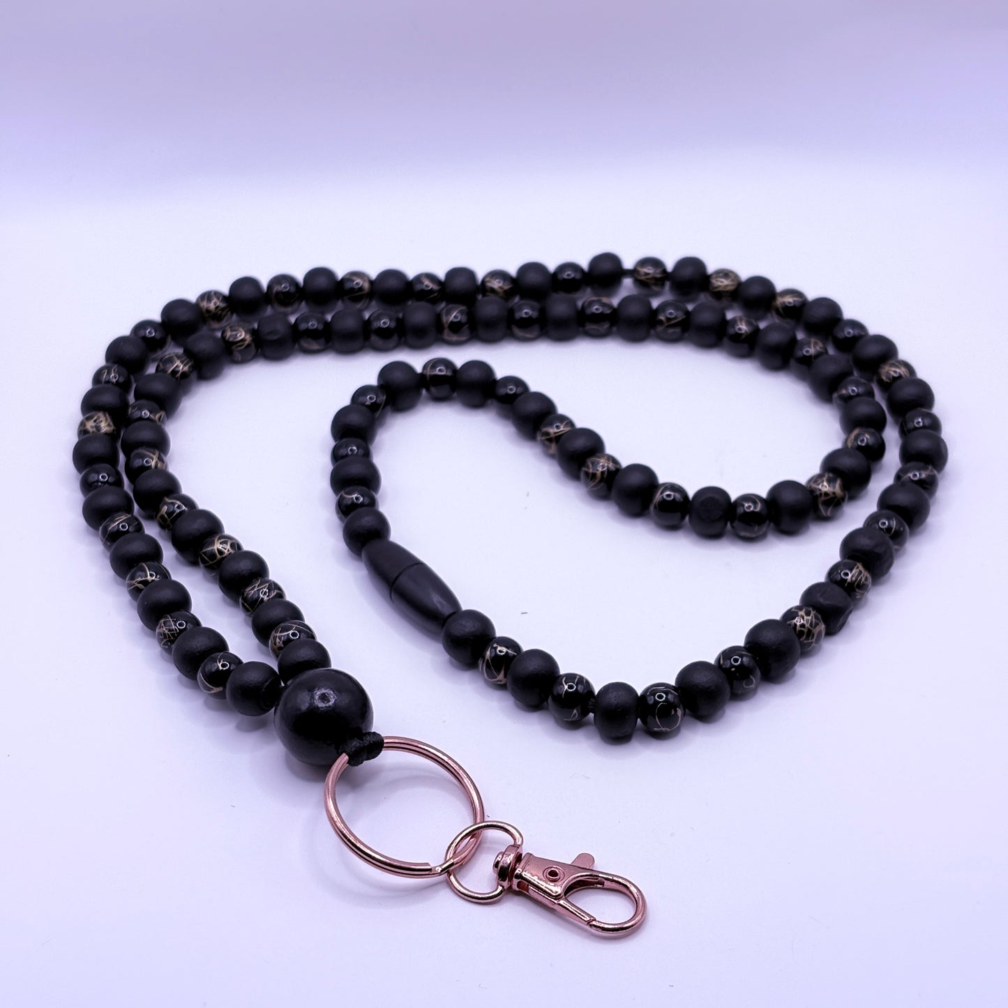 Avainnauha kaulaan musta 80 cm