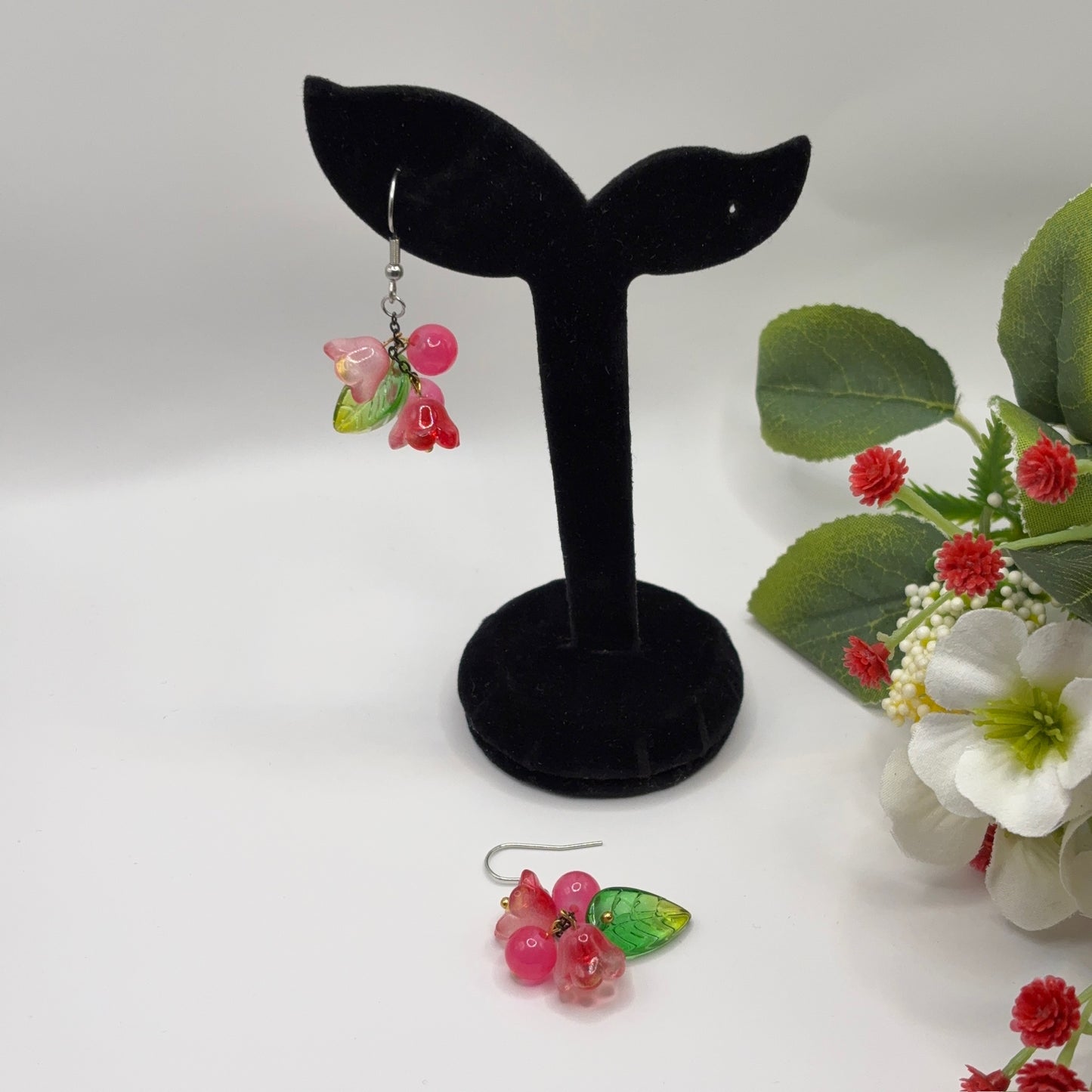 CURRANT Earrings - Glass 5cm