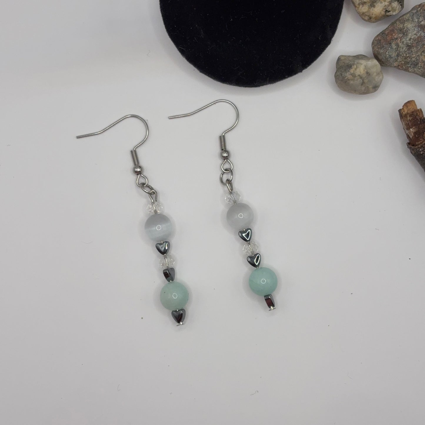 TIGER AVENTURINE - earrings