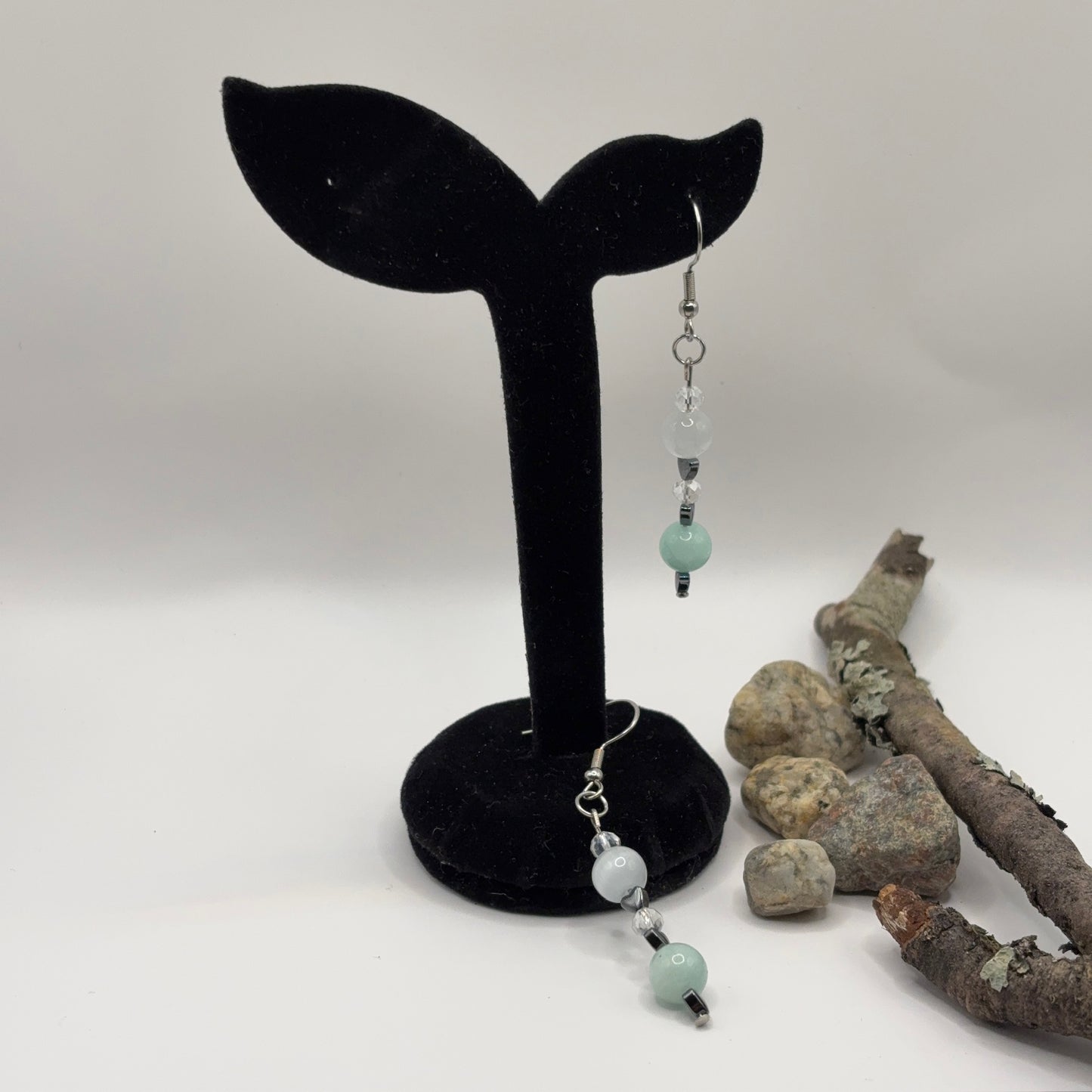 TIGER AVENTURINE - earrings