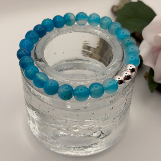 AKAATTI BLUE - uniikki rannekoru