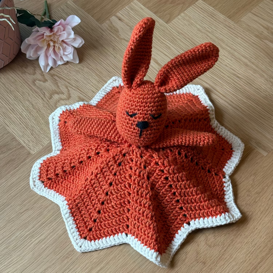 UNIPUPU oranssi - Virkattu Puuvillalangasta Käsityönä