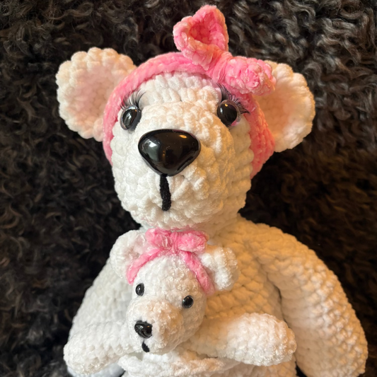 Nalle Hahmo Virkattu - Käsityöhahmo