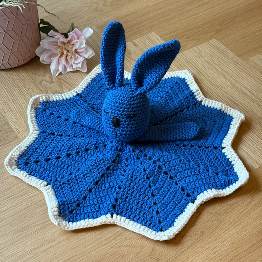 UNIPUPU Sininen - Virkattu Puuvillalangasta Käsityönä