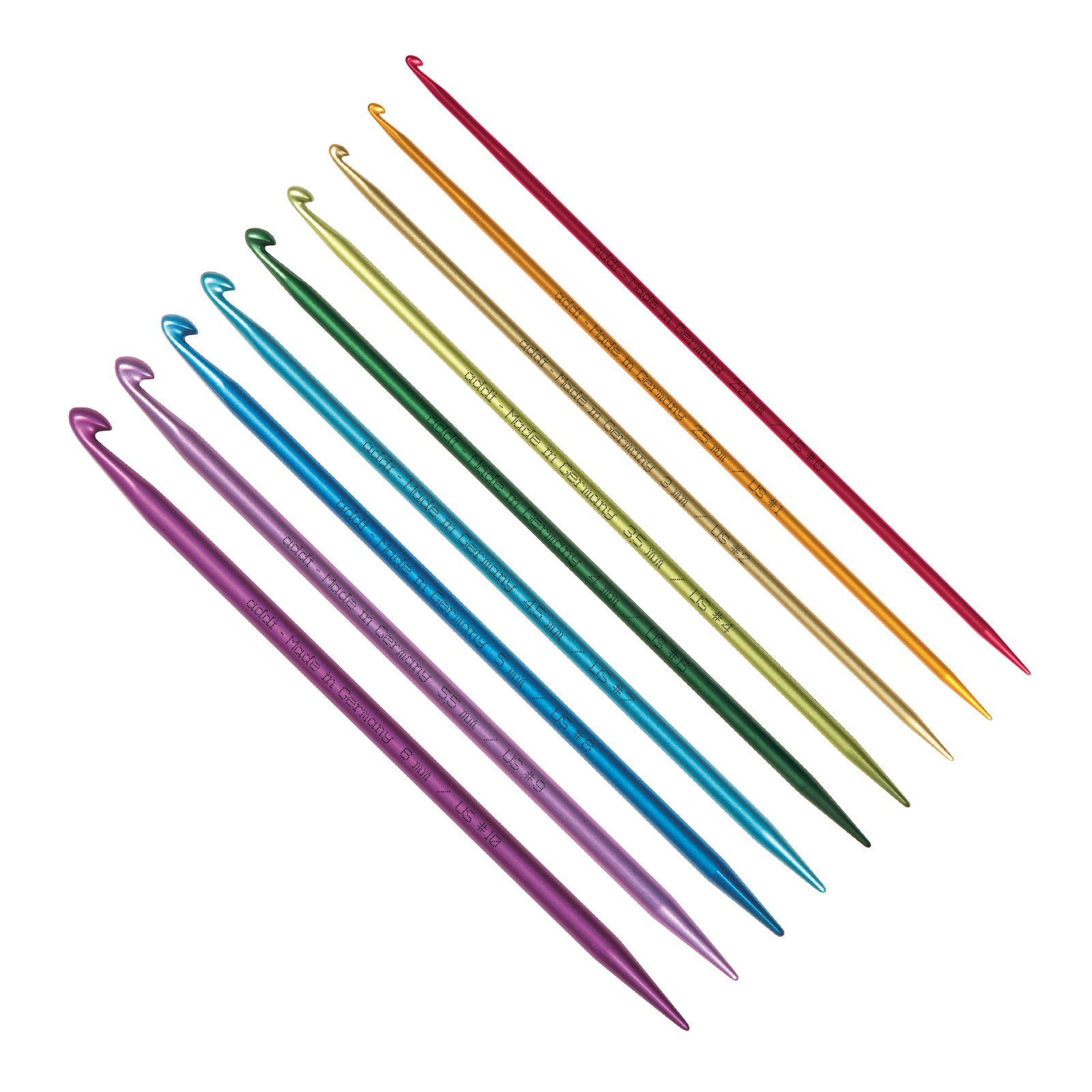 Addi Duett Virkkuukoukku - Kaksipäinen Neulonta- ja Virkkuukoukku