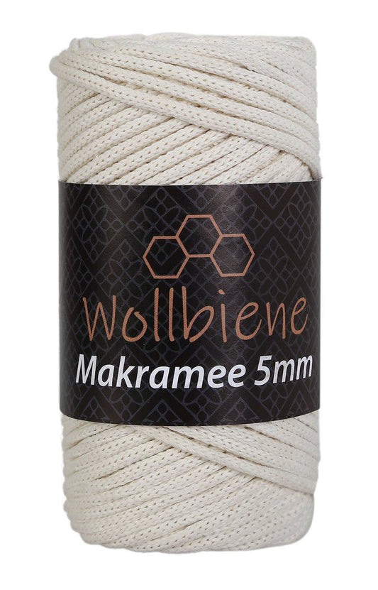 Macrame-lanka 5mm | 70m | Solmimiseen ja käsitöihin