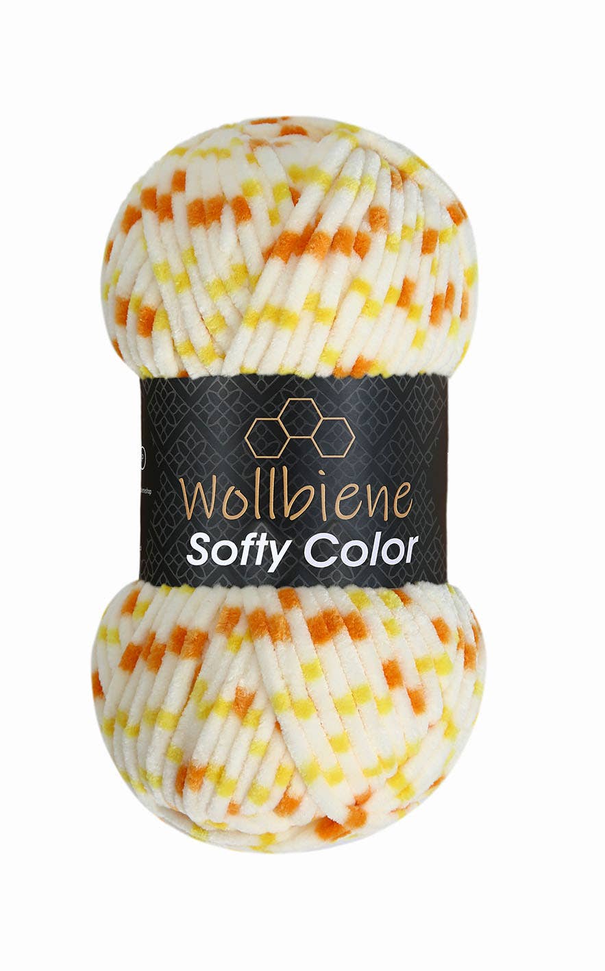 Wollbiene Softy Color Chenille Wool 100g - Pehmeä Neulonta Lanka