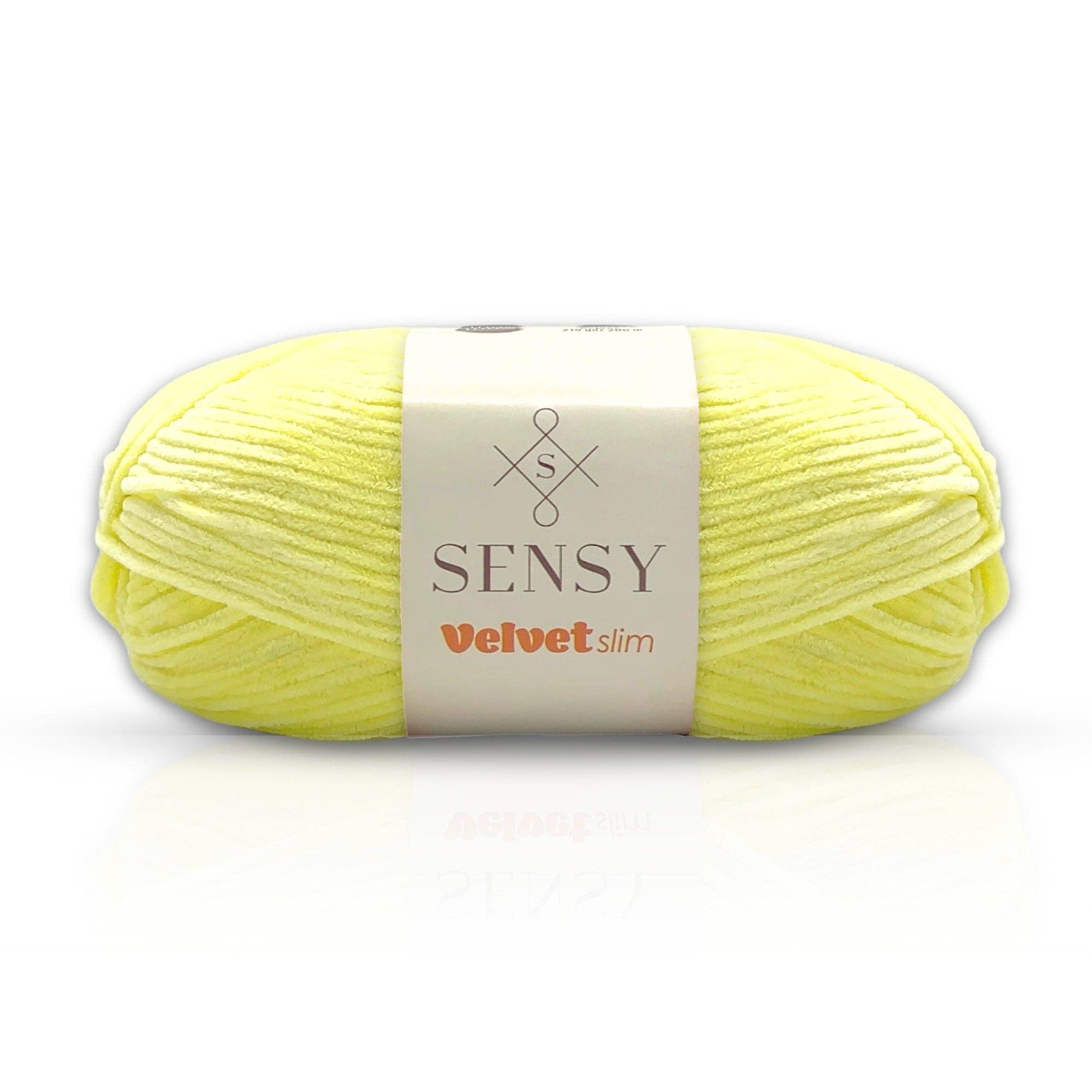 Sensy Velvet Slim pehmolanka 100g - premium samettilanka