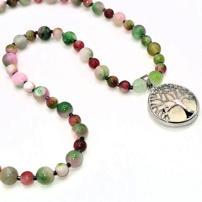 ELÄMÄNPUU - Howliitti & Onyx Kaulakoru 52cm