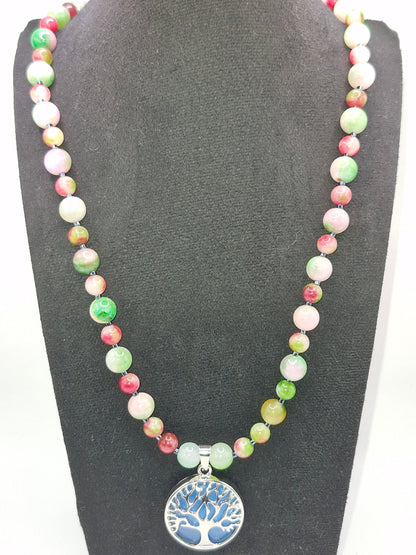 ELÄMÄNPUU - Howliitti & Onyx Kaulakoru 52cm