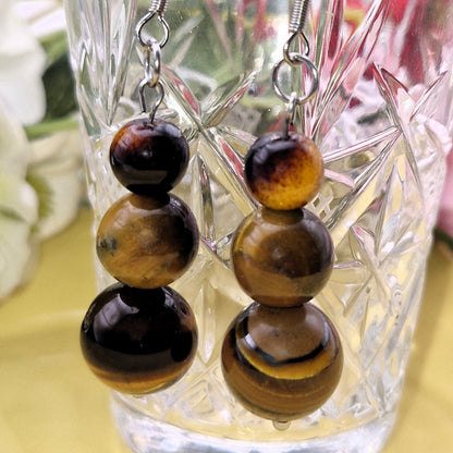 TIGER - kivikorvakorut tiikerinsilmästä