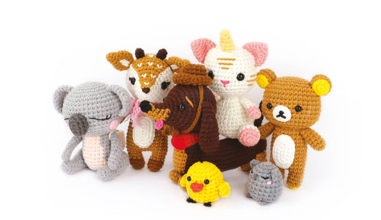 Black Cotton thread 27g approx. 55m - Amigurumi