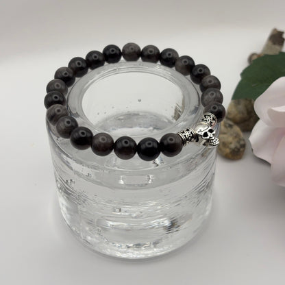 2 PÄÄKALLO - rannekoru Tiikerinsilmästä