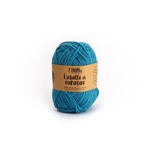 Graine Créative Turkoosi Puuvillalanka 27g n. 55m - Amigurumi Curacao