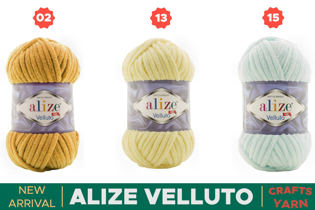 ALIZE Velluto - Pehmeä Samettilanka 100g