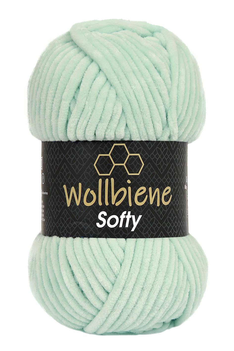 Wollbiene Softy Chenille Lanka 100g - Super Bulky Pehmeä Samettilanka