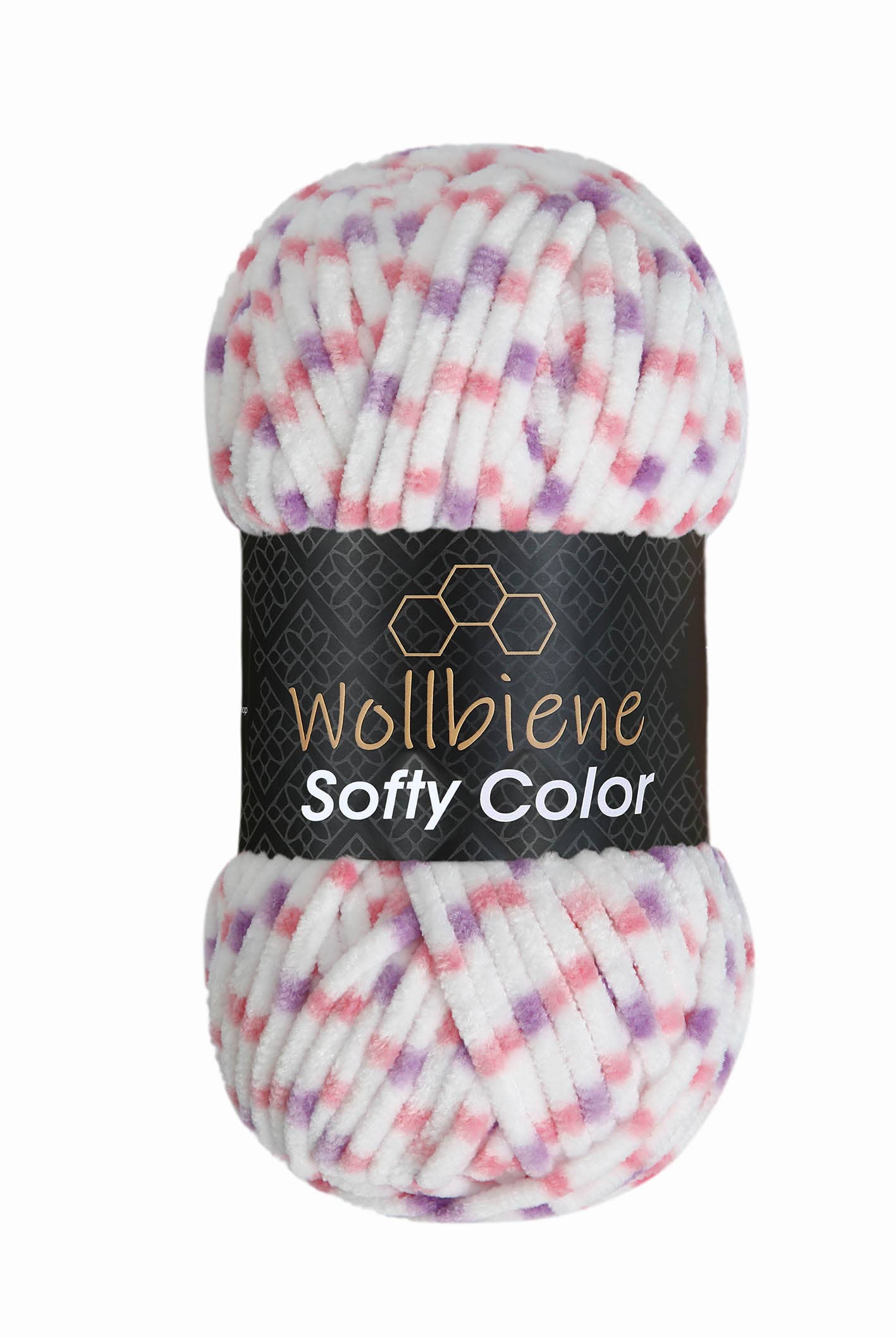 Wollbiene Softy Color Chenille Wool 100g - Pehmeä Neulonta Lanka
