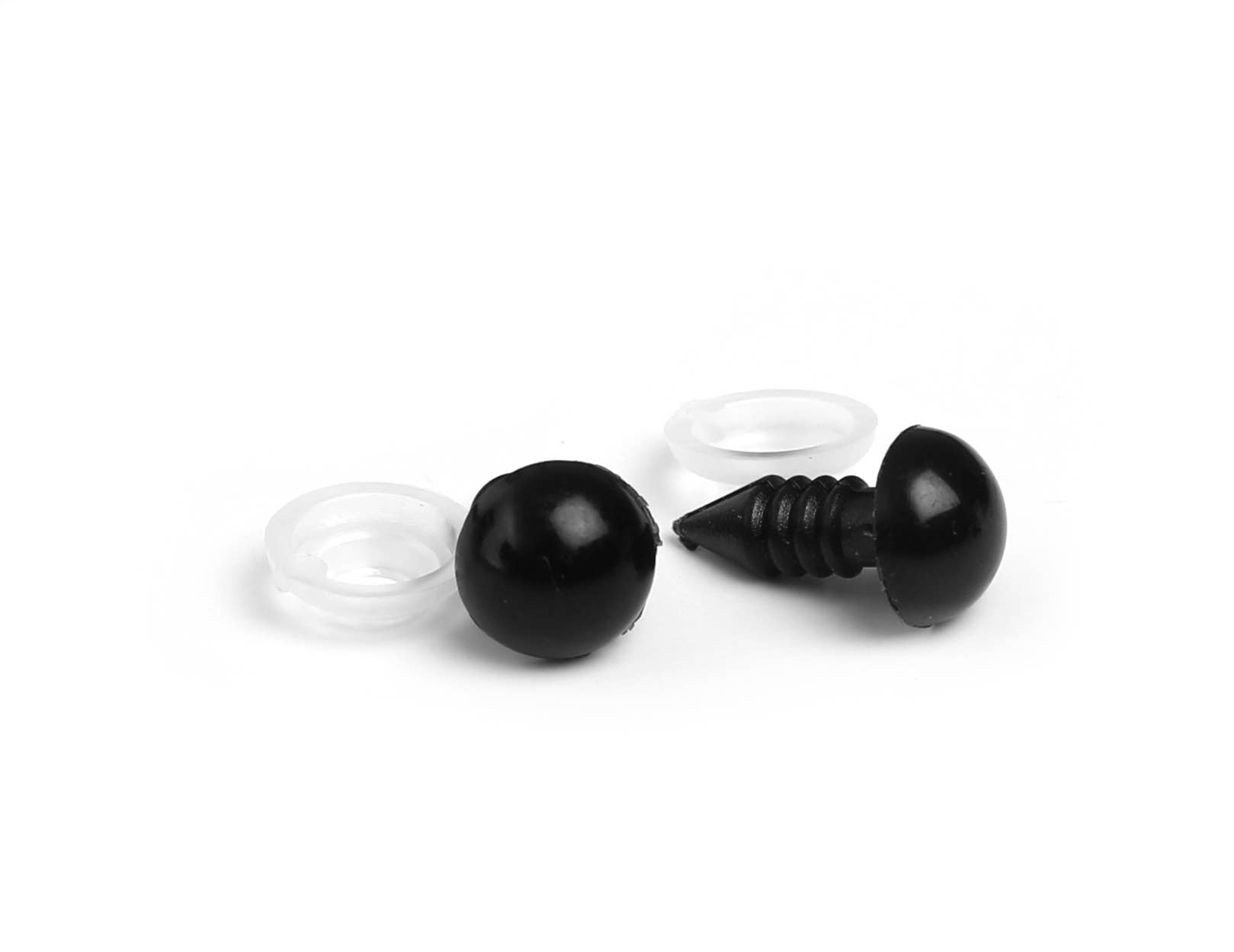 Amigurumi Turvasilmät ja Nenät - 40 kpl setti