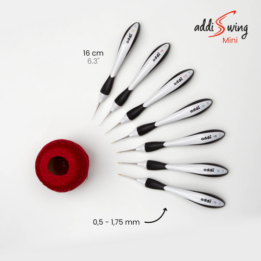 AddiSwing Ergonominen Virkkuukoukku
