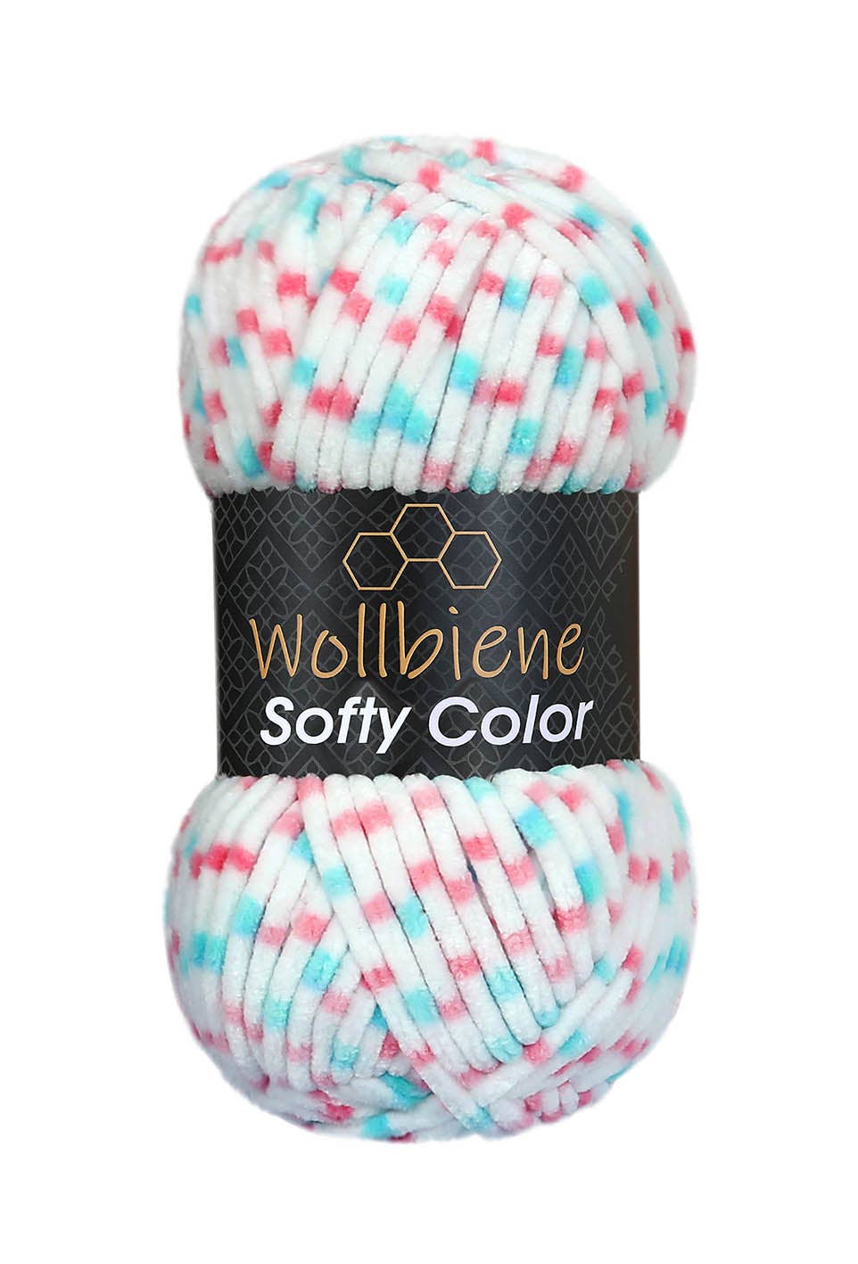 Wollbiene Softy Color Chenille Wool 100g - Pehmeä Neulonta Lanka