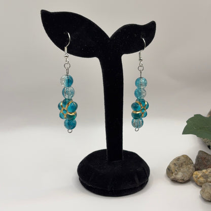 ABRA - korvakorut lasista ja akryylista