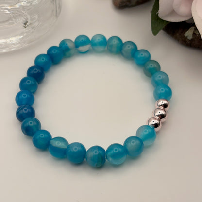 AKAATTI BLUE - uniikki rannekoru