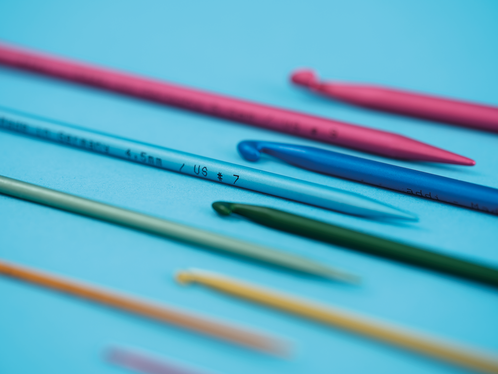 Addi Duett Virkkuukoukku - Kaksipäinen Neulonta- ja Virkkuukoukku