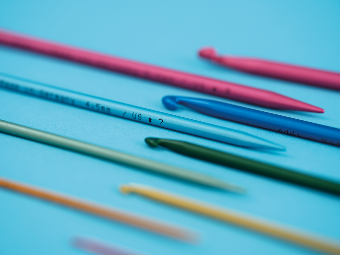 Addi Duett Virkkuukoukku - Kaksipäinen Neulonta- ja Virkkuukoukku