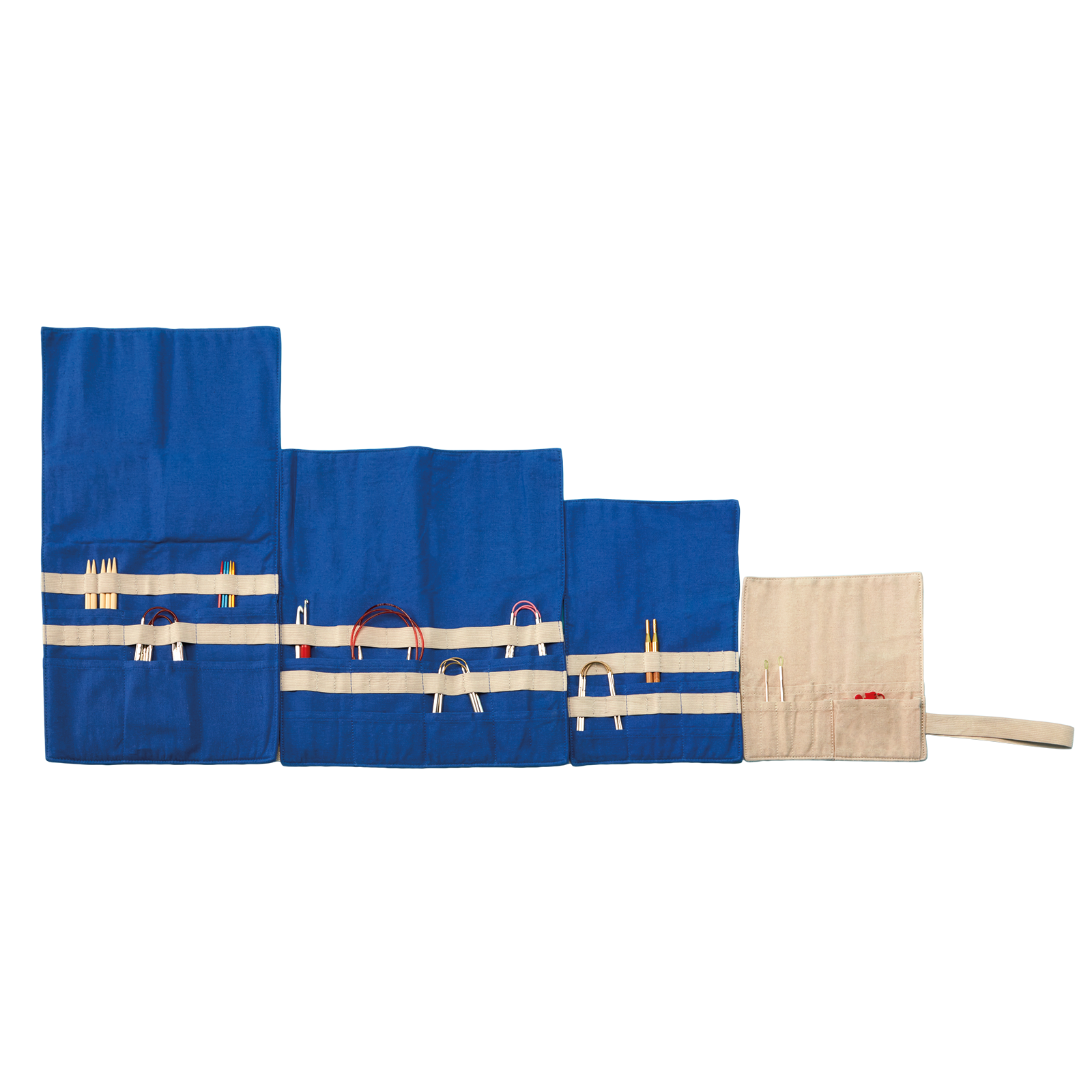 Addi Multibag Canvas Puikko- ja Koukukotelo - Neulontavälineiden Säilytys