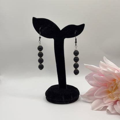 BLACK STONE Korvakorut - Mustat Kivet