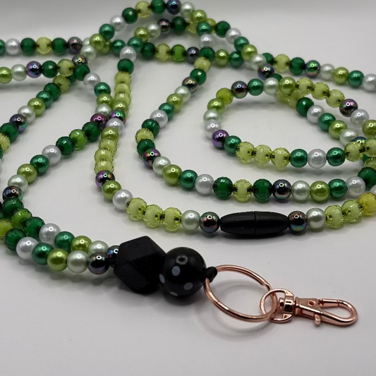 Avainnauha olan yli, vihreä 160 cm