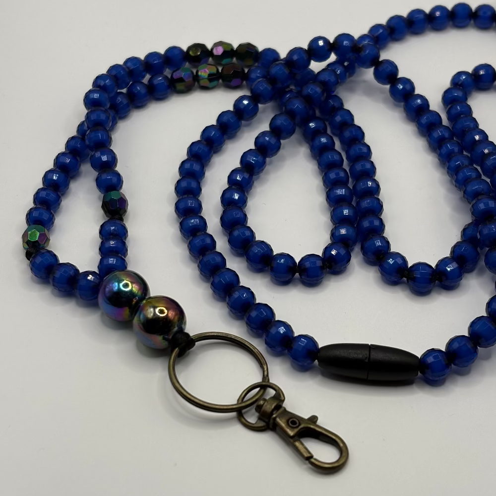 Avainnauha olan yli, sininen 160 cm