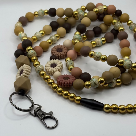 Avainnauha olan yli, kulta-okra 160 cm