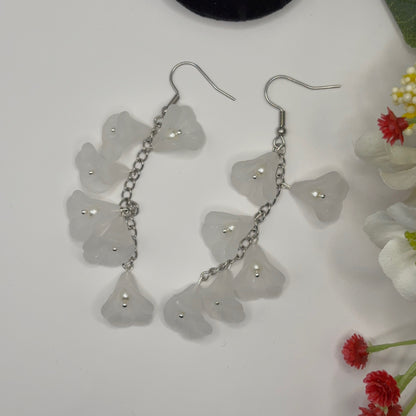 TRUMPETTI Korvakorut - Akryyli & Lasihelmet 9cm