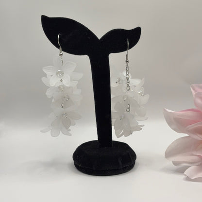 KELLOKUKKA Korvakorut - Akryyli 7,5cm