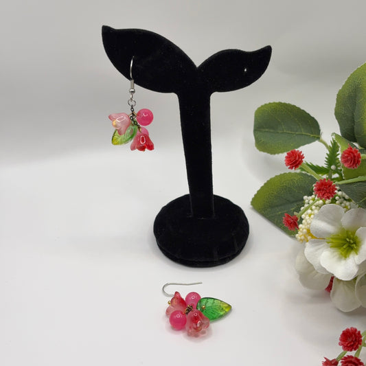 CURRANT Earrings - Glass 5cm