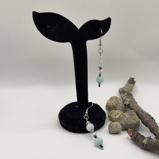 TIGER AVENTURINE - earrings
