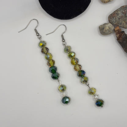 FASETTI Korvakorut - Fasettihiottu Lasi 8,5cm