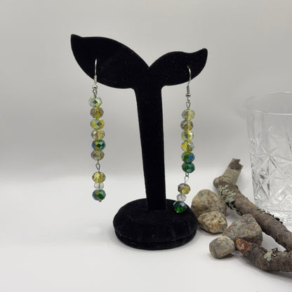 FASETTI Korvakorut - Fasettihiottu Lasi 8,5cm