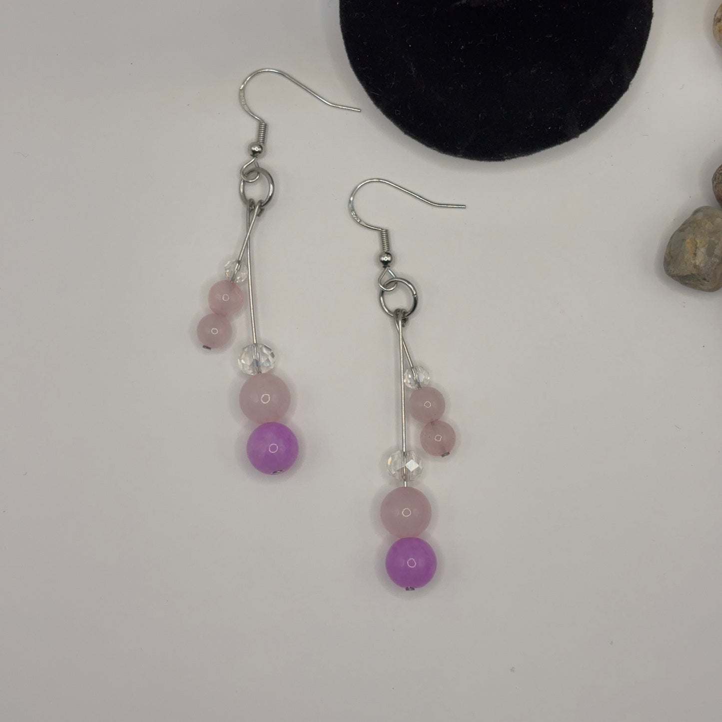 PURPLE &amp; PINK - earrings