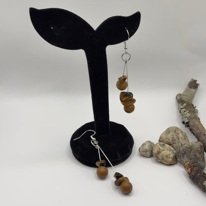 TIGER JASPIS - korvakorut