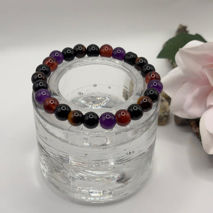 AMETISTI TIGER - rannekoru