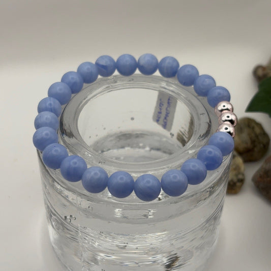 BLUE AGATE - bracelet