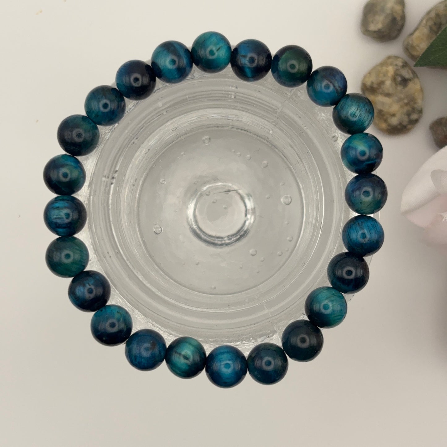 TIGER EYE BLUE - bracelet