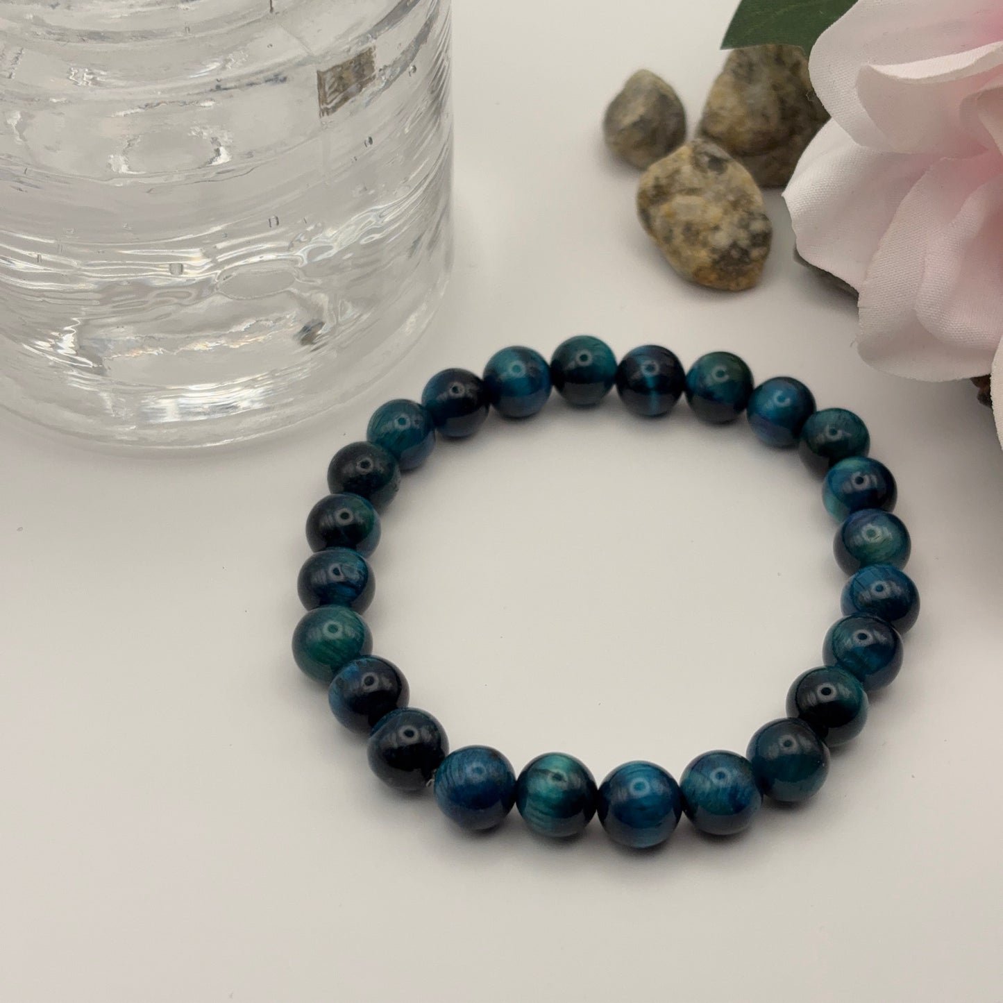 TIGER EYE BLUE - bracelet