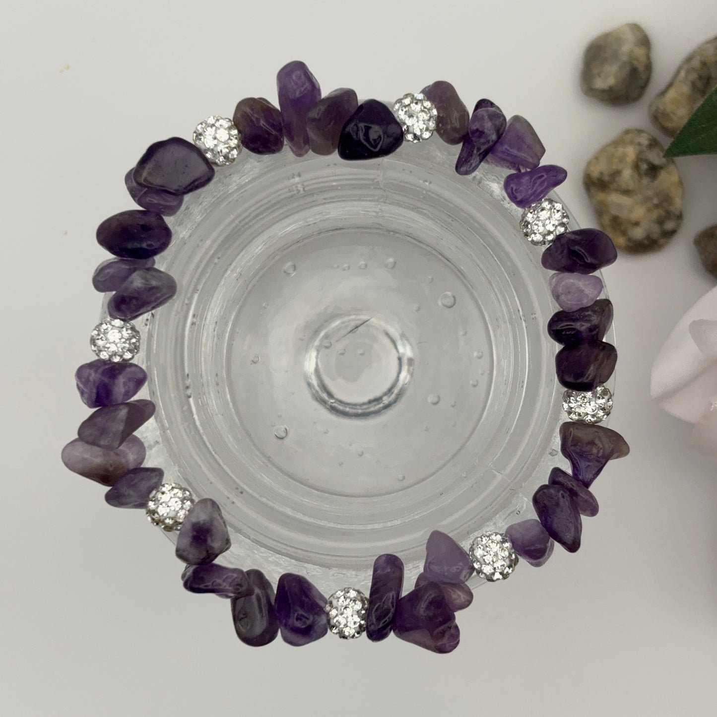 AMETHYST - stone bracelet
